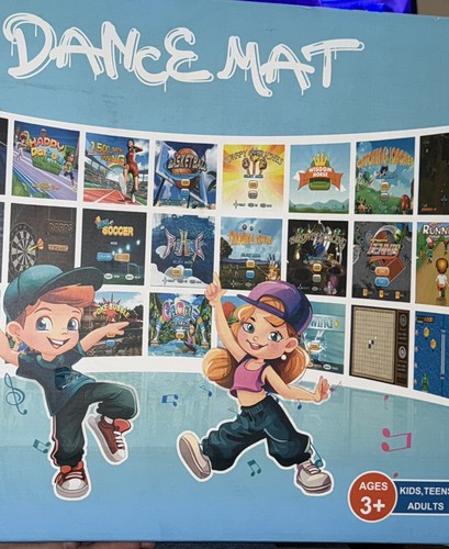 Flannel dance mat for kids - dance,