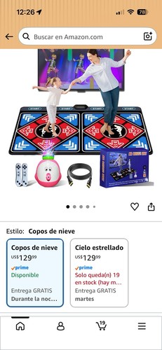 Dance mat double - double,