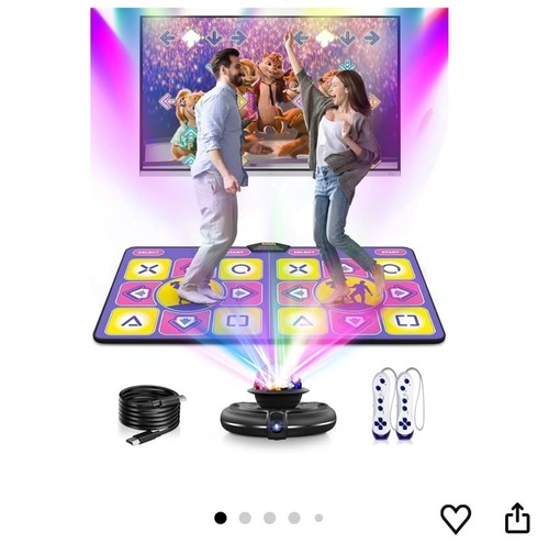 Flannel dance mat - mat, for