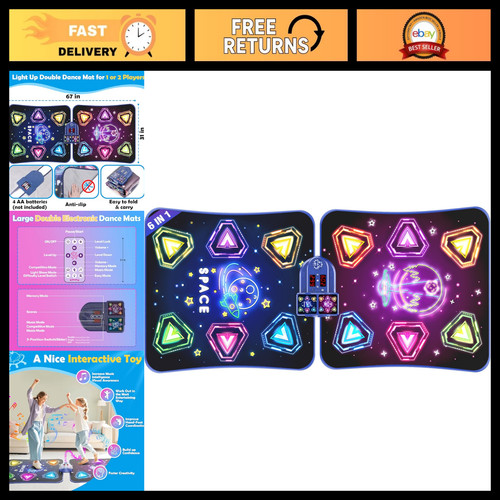 Interactive dance mat for kids - interactive,